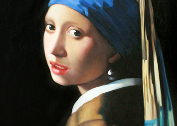 Obraz olejny Dziewczyna z perłą - Jan Vermeer
