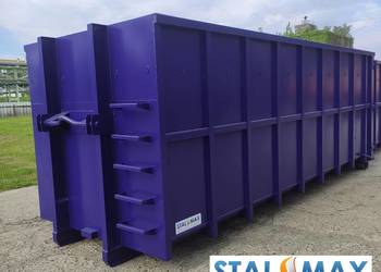 Kontener hakowy 33, 36 STAL-MAX, kontenery, złom, odpady