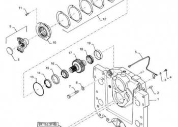 New Holland T6090 Obudowa 87640603