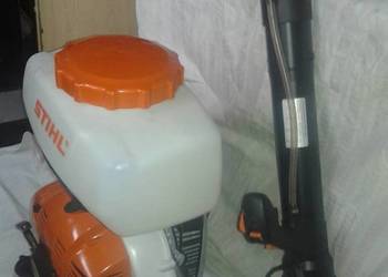 Największy opryskiwacz plecakowy STIHL SR 450 do płynu i kruszywa
