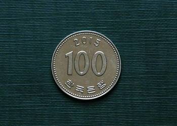 KOREA POŁUDNIOWA - 100 wonów, 2015r