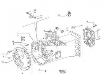 New Holland T6010 T6090 T6070 Pokrywa 5195021