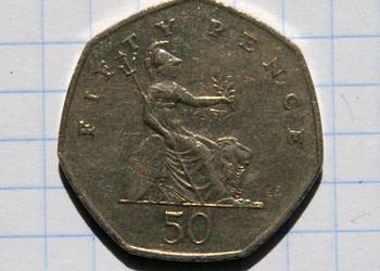 50 PENSÓW ( FIFTY PENCE ) 2006 ROK - WIELKA BRYTANIA