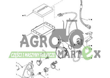 84404385, 87363736 LAMPA ROBOCZA CNH 84404385, 87363736 LAMPA ROBOCZA CNH