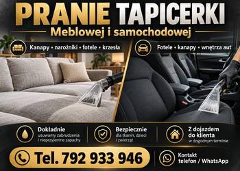 ?️? PROFESJONALNE PRANIE TAPICERKI MEBLOWEJ I SAMOCHODOWEJ!