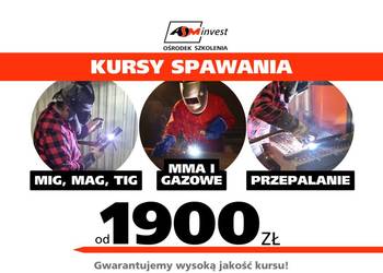 UPRAWNIENIA NA SPAWANIE metody MIG MAG TIG i więcej od 1700zł - kursy