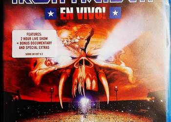 B.R. Nowy Polecam Koncert Blu Ray IRON MAIDEN Live Santiago-Chile
