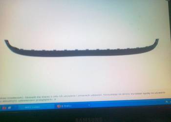 SPOILER ZDERZAKA TYŁ NOWY DO: AUDI A3 01/96-04/03