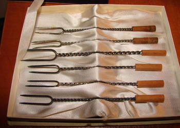 widelczyki przekąskowe z mahoniem PRL