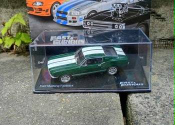 FORD MUSATNG FASTBACK szybcy i wściekli model 1/43 Deagostini fast furious