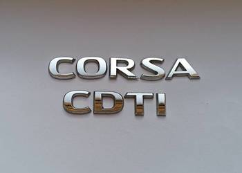 Napis Opel Corsa D cdti 06-14r