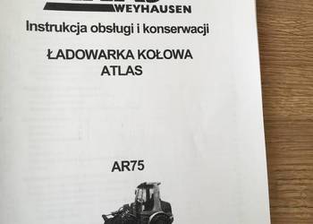 dtr instrukcja obsługi ATLAS TEREX AR 75 i inne dtr instrukcja obsługi ATLAS TEREX AR 75 i inne