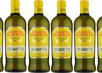 Oliwa z oliwek extra virgin Desantis Classico 1 l x 6 szklanych butelek
