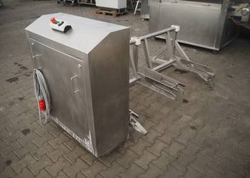 W2-C | WYWROTNICA DO CYMBRÓW | Podnośnik-wywrotnica podwójna (2 wózki 200L)
