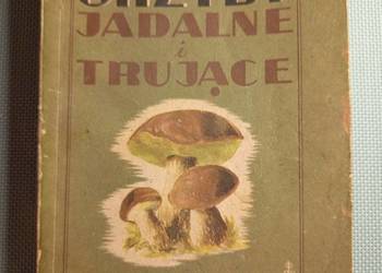 "Grzyby jadalne i trujące" autorstwa Henryka Orłoś I wydanie z 1949 r.