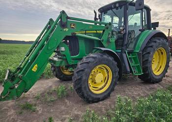 John Deere 6820 z ładowaczem, pneumatyka, 6920