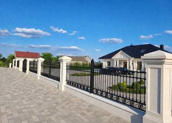 Beton Architektoniczny, Słupy Dworkowe, Ogrodzenia Stylowe Betonowe, Mury