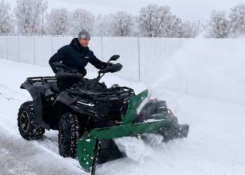 Odśnieżarka spalinowa ATV i Quada