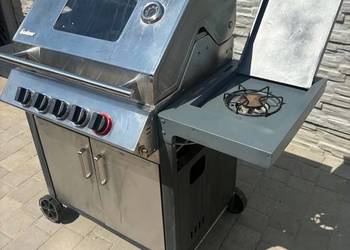 Piękny duży solidny Niemiecki grill gazowy ENDERS.Transport.Wysyłka.Żeliwne