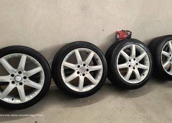 Mercedes CLK, c klasa i inne 5x112 felgi +opony+ śruby orginalne.