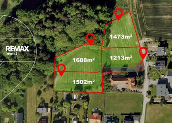 Działka z WZ pod dom 130-150 m2