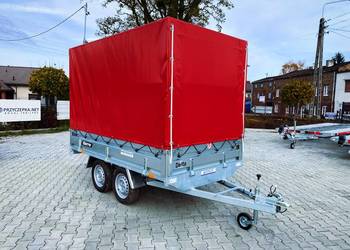 Mocna przyczepa lekka CARRO 2,65x1,5x1,8m PLANDEKA PROMOCJA