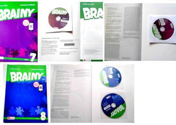 Brainy kl.7 i kl. 8 KSIĄŻKA NAUCZYCIELA 3x CD Kod do Teacher's Digital Pack