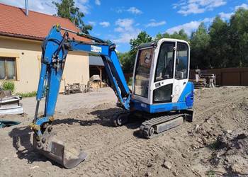 Minikoparka Hitachi ZX 25 silnik Kubota mocna hydraulika długie ramie 2,5 t