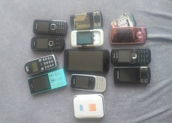 zestaw telefonów mix pakiet nokia samsung alcatel powerbank htc