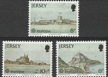 JERSEY - ZAMKI - 1978 - CZYSTE **
