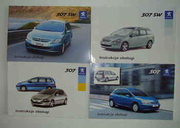Instrukcje obsługi Peugeot 307 +SW  produkcja do czerw. 2005