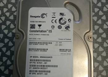 Dysk twardy Seagate constellation 500gb