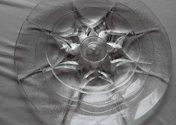 Komplet 3 talerzy z dziurką, model Stella, HSG Ząbkowice, do etażerki.