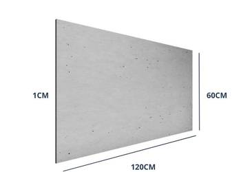Płyta Betonowa Ścienna 120x60cm 1cm GRUBOŚCI