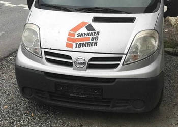 Przód kompletny zderzak maska błotniki lampy nissan primast…