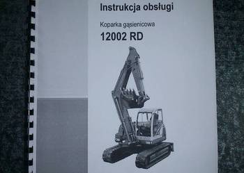 Instrukcja obsługi DTR koparka gąsienicowa NEUSON 12002 RD