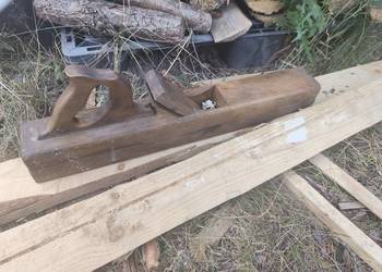 Duży drewniany strug sednik 60 cm