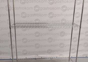 Regał chromowany 152x46x185