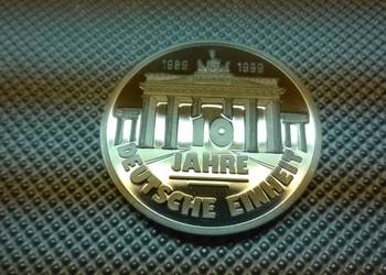 medal 10 LAT PO ZJEDNOCZENIU NIEMIEC