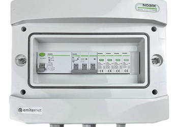 Rozdzielnica AC EMITER EM-470N_AC - Noark T2, 50 A 3F, RCD 63 A/