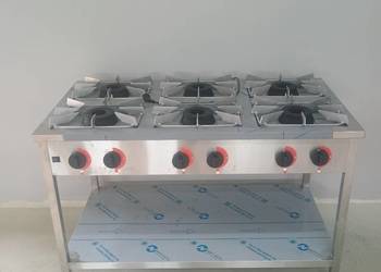 Kuchnia Gazowa 6 Palnikowa Gastronomiczna