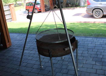Sprzedam grill nierdzewny z rusztem