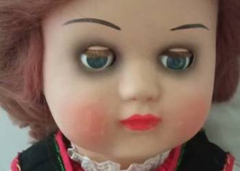 Polska stara lalka PRL kwidzynianka kolekcjonerska krakowianka góralska