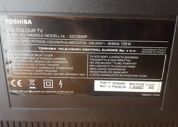 Toshiba 32C3500 sprawny
