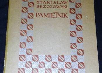 Pamiętnik - Stanisława Brzozowskiego
