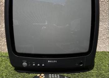 Telewizor Retro CRT Philips 14 Cali +  Pilot Tanio Pszow Rybnik Racibórz