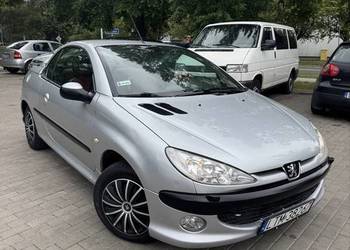 Peugeot 206 CC 2.0 16V 136 KM + LPG | Dach elektryczny | Długie opłaty