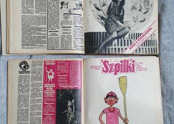 Magazyn Satyryczno-Rozrywkowy Szpilki - roczniki 1984-1985