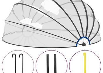 vidaXL Kopuła basenowa, 559x275 cm(SKU:92798)