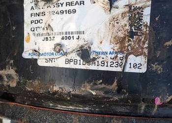 Most TYŁ FORD RANGER JB3G4001BPB 2249169 3.55 JB3G4001BPA BRATFORD RADOM